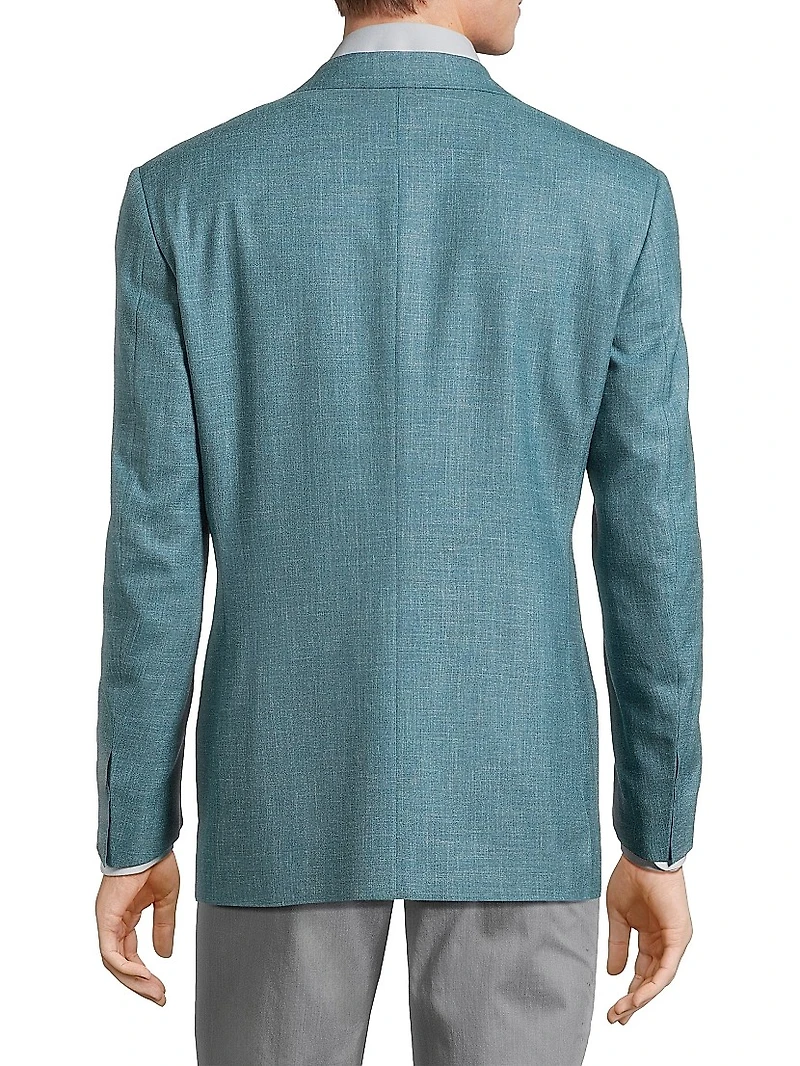 Siena Wool-Blend Two-Button Sport Coat