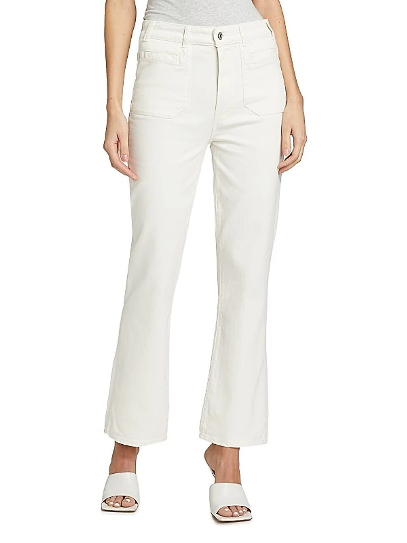 Claudine High-Rise Stretch Flared Jeans