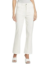 Claudine High-Rise Stretch Flared Jeans