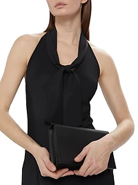 Bambi Sje Tie Halter Gown