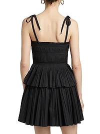 Bailey Tiered Cotton Minidress