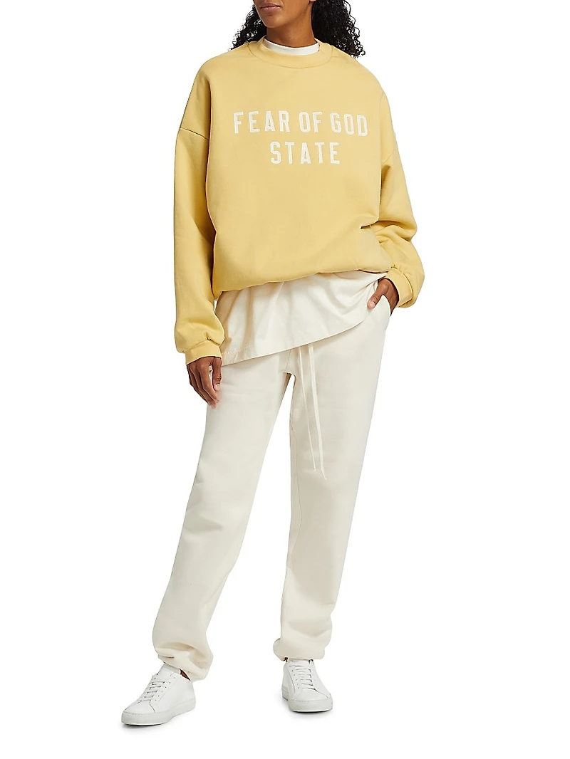 Logo Fleece Crewneck Sweatshirt