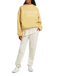 Logo Fleece Crewneck Sweatshirt