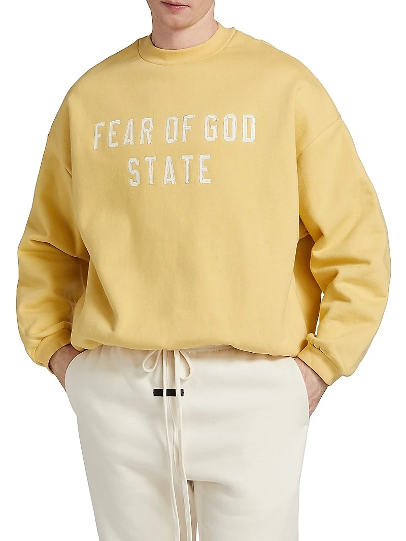 Logo Fleece Crewneck Sweatshirt