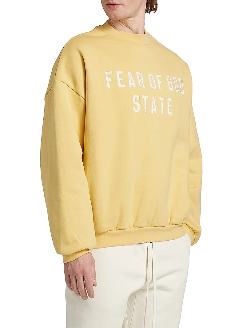 Logo Fleece Crewneck Sweatshirt