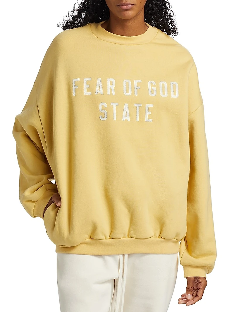 Logo Fleece Crewneck Sweatshirt