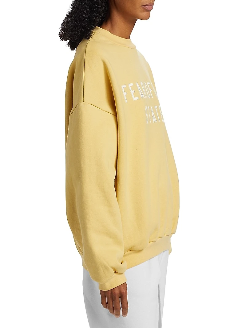 Logo Fleece Crewneck Sweatshirt