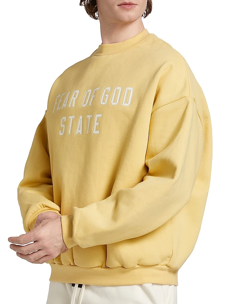 Logo Fleece Crewneck Sweatshirt