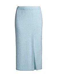 Tweed Midi-Skirt