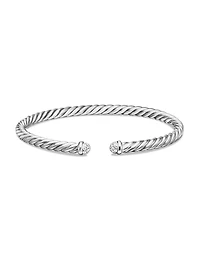 Cable Flex Bracelet 18K White Gold