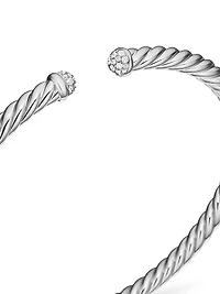 Cable Flex Bracelet 18K White Gold