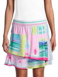 Deco Love Printed Miniskort