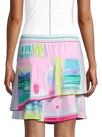 Deco Love Printed Miniskort