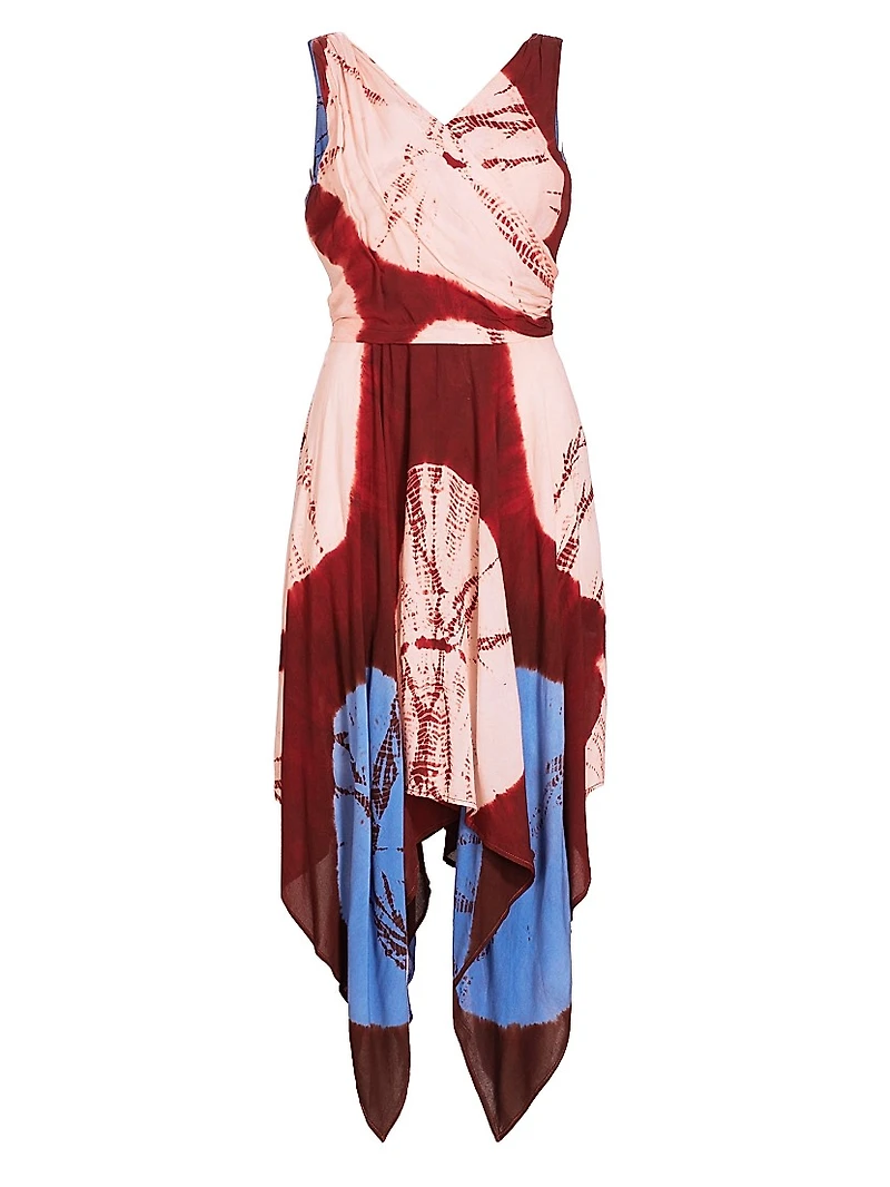 Leke Cotton Midi-Dress