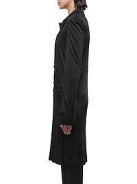 Long Single-Breasted Jacket