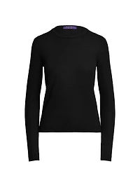 Crewneck Wool-Blend Sweater