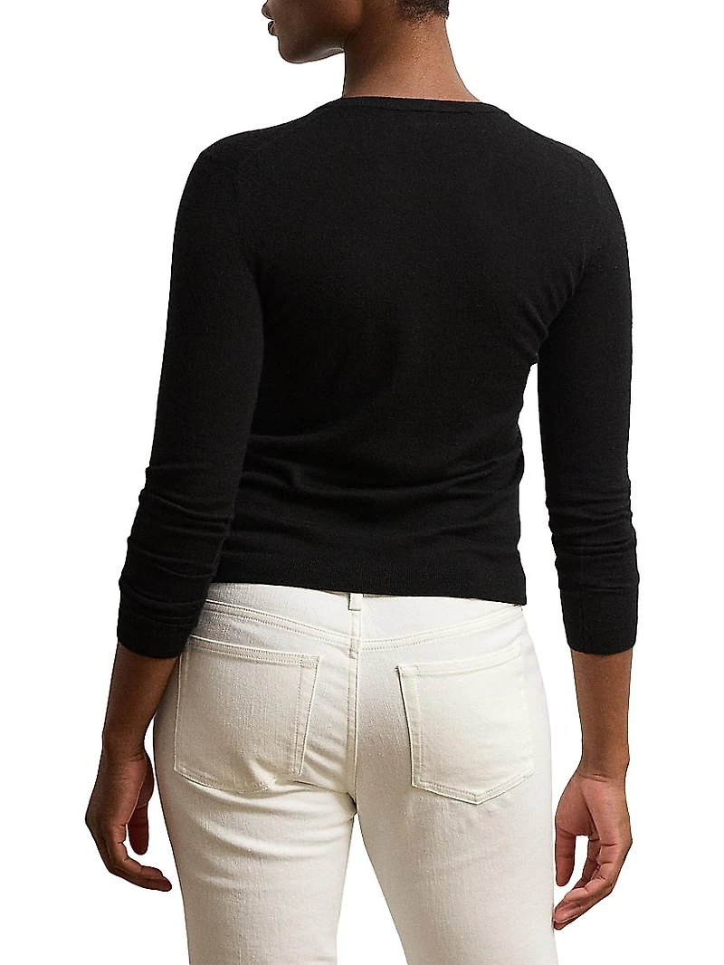 Crewneck Wool-Blend Sweater