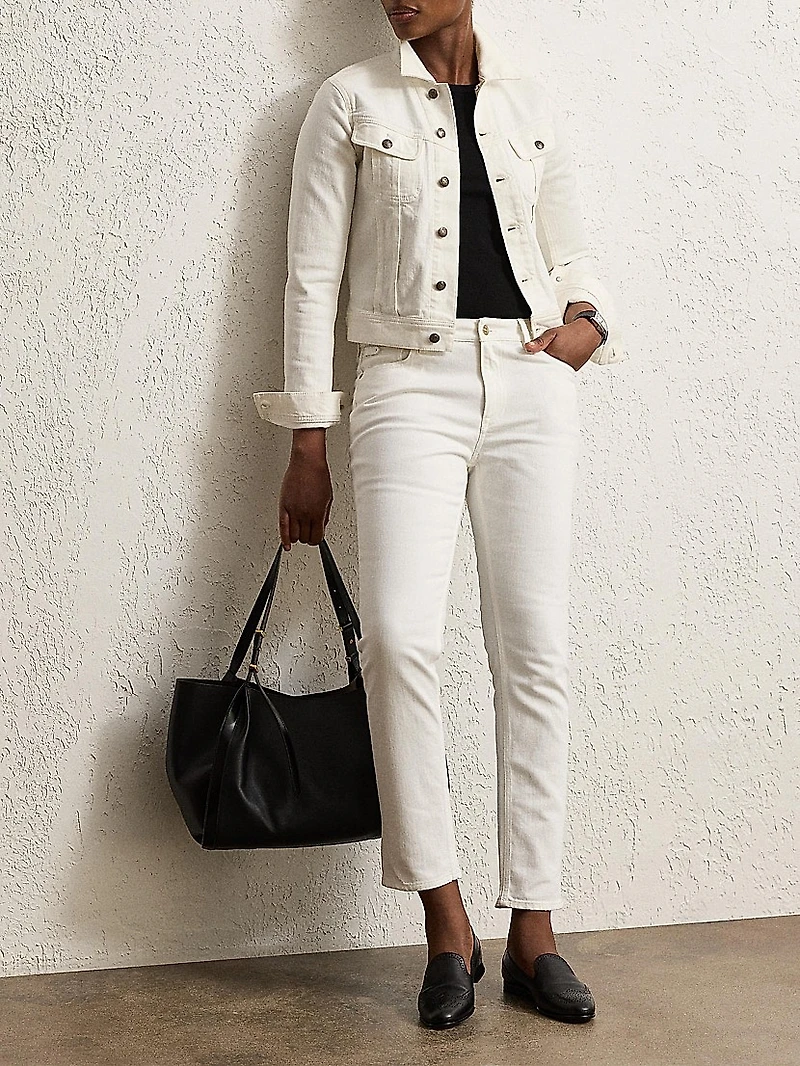 Crewneck Wool-Blend Sweater