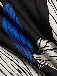 Estrella Floral Sleeveless Midi-Dress