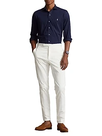Cotton Button-Front Shirt