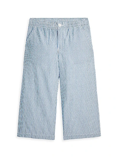 Little Girl's & Girl's Striped Cotton Seersucker Pants