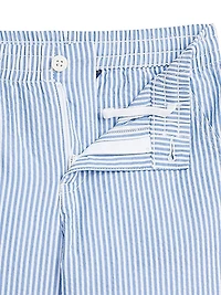 Little Girl's & Girl's Striped Cotton Seersucker Pants