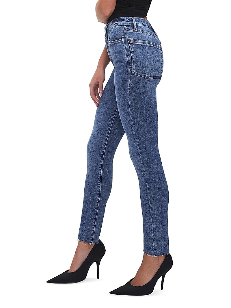 Good Legs Cig Raw-Edge Jeans