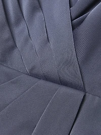 Satin Crêpê Midi-Dress