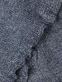 Metallic Rib-Knit V-Neck Maxi Dress