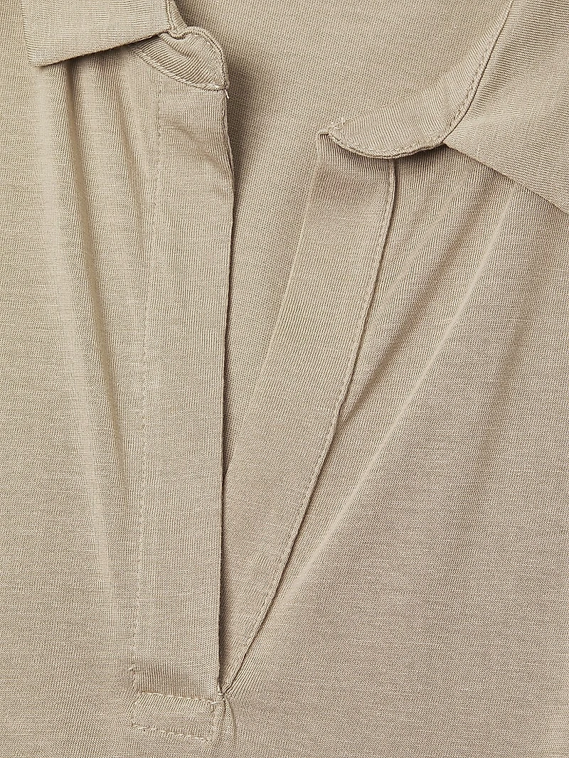 Sleeveless Polo Tank Dress