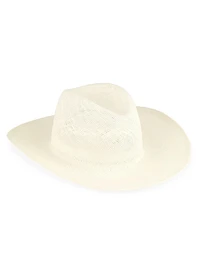 Packable Straw Fedora
