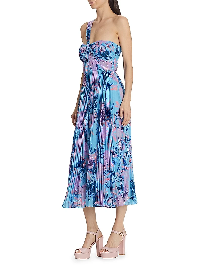 Audra Chiffon Midi-Dress