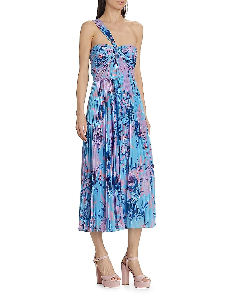 Audra Chiffon Midi-Dress