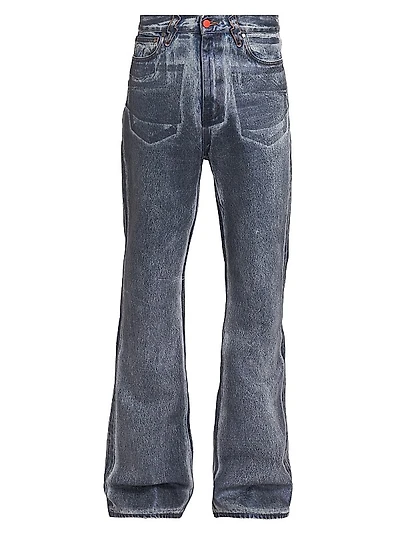 Distressed Flare Jeans
