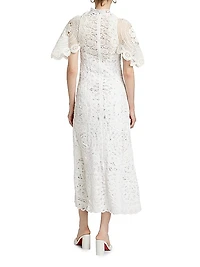 Anastasia Battenburg Lace Maxi Dress