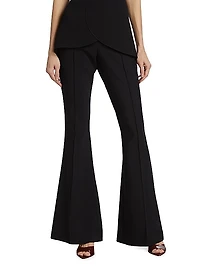 Wirra Pleated Flared Pants