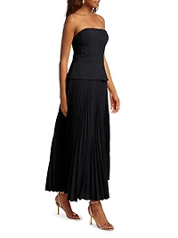 Bristol Strapless Midi-Dress