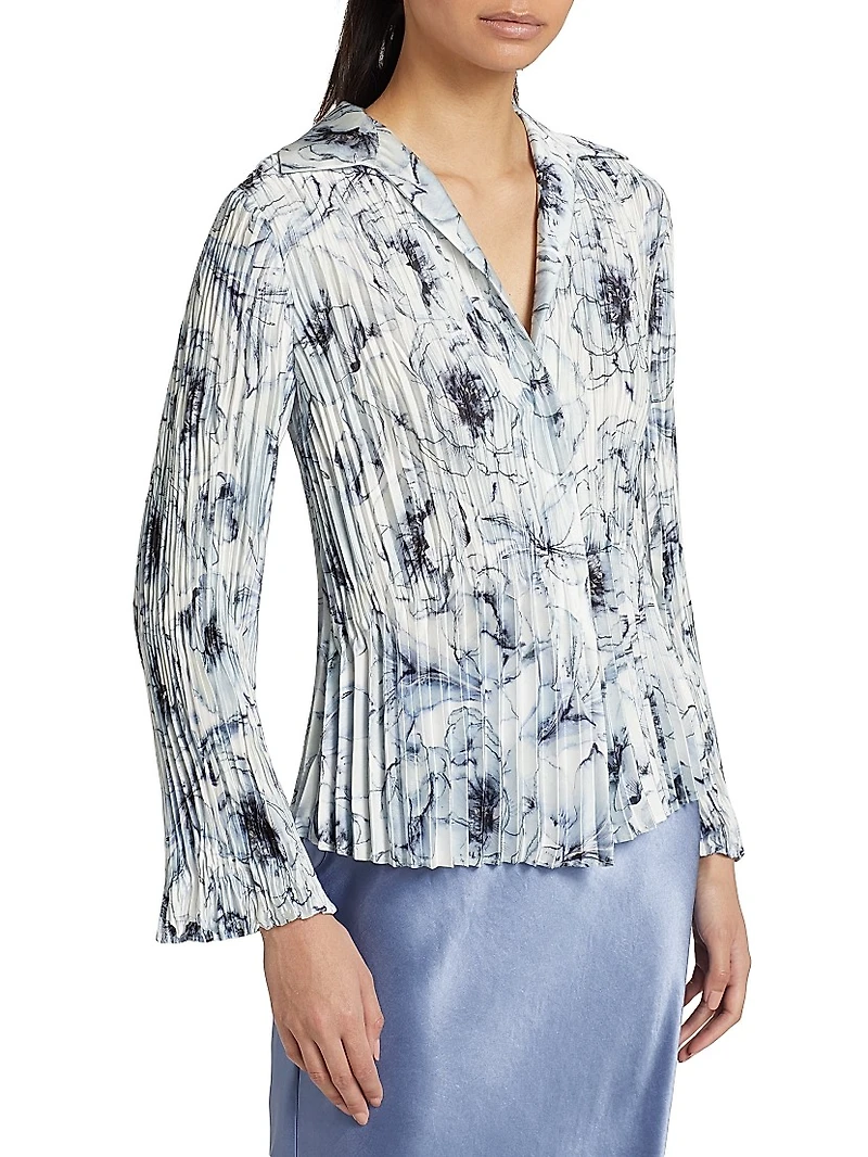 Lilly Pleated Blouse