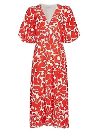 Ina Filigree Midi-Dress