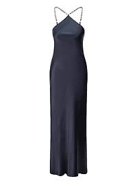 Cadence Satin Maxi Dress