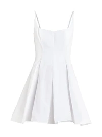 Joli Pleated Minidress