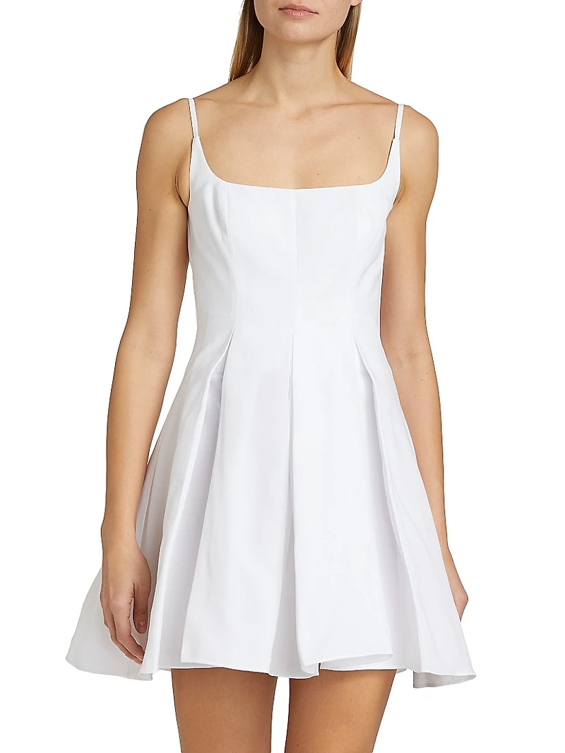 Joli Pleated Minidress