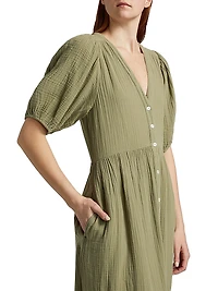 Lennox Cotton Midi-Dress