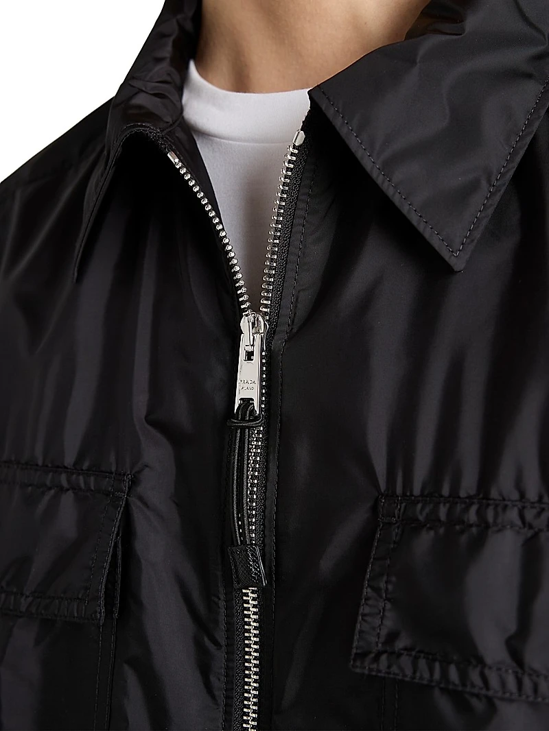 Short Sleeve Light Re-Nylon Shirt