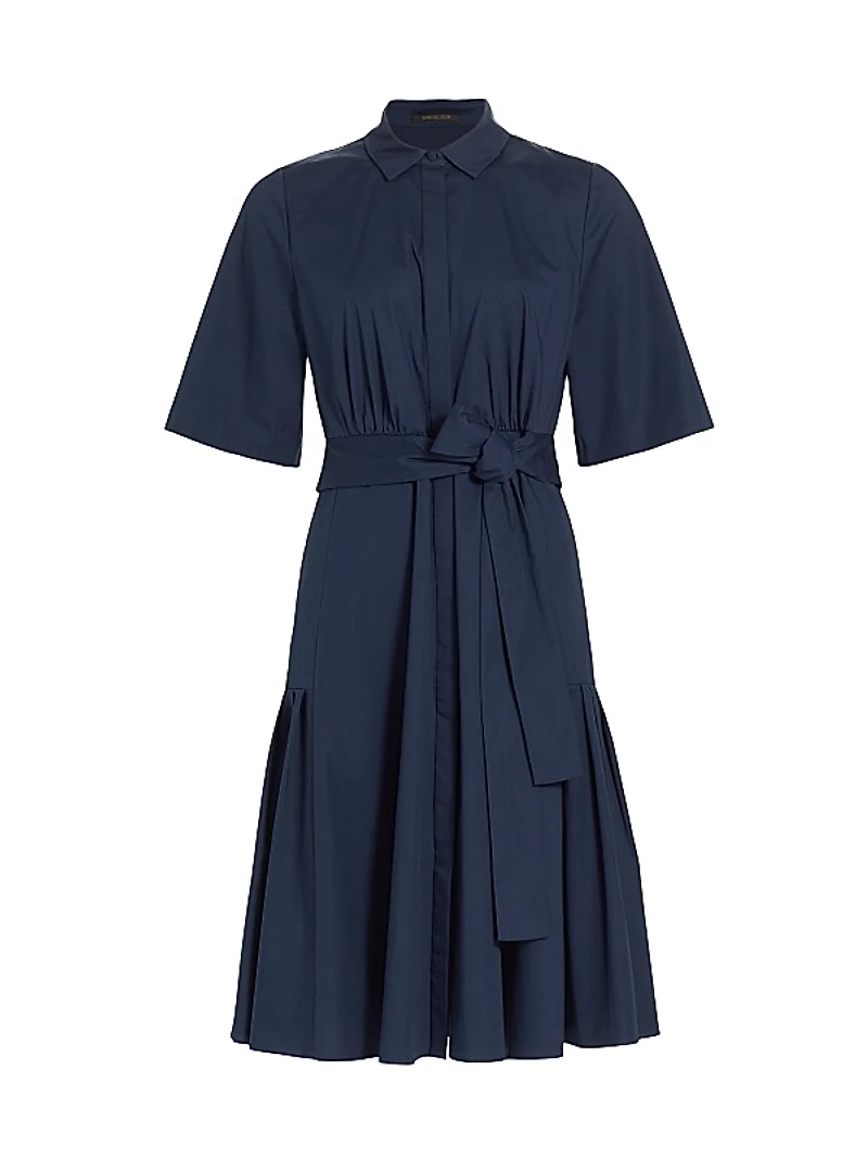 Tiffany Cotton Poplin Shirtdress
