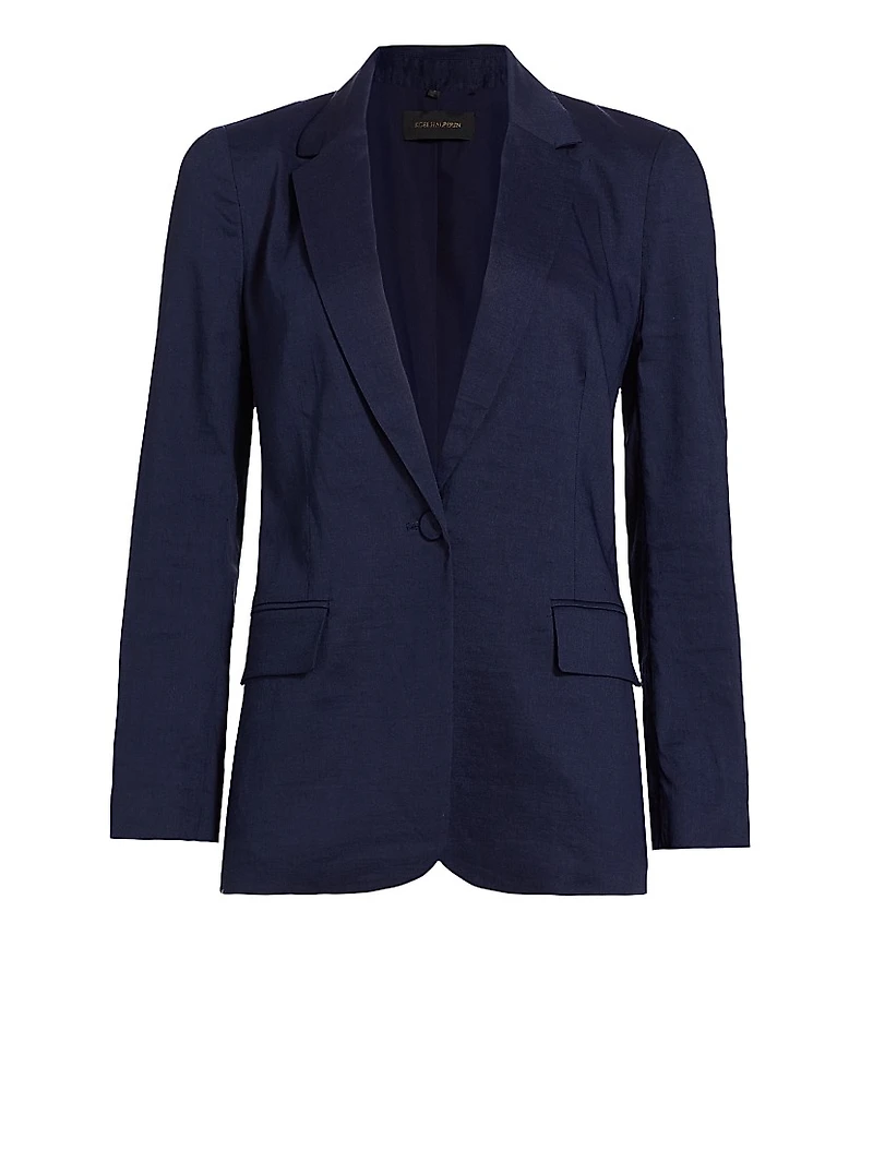 Bria Linen-Blend Jacket