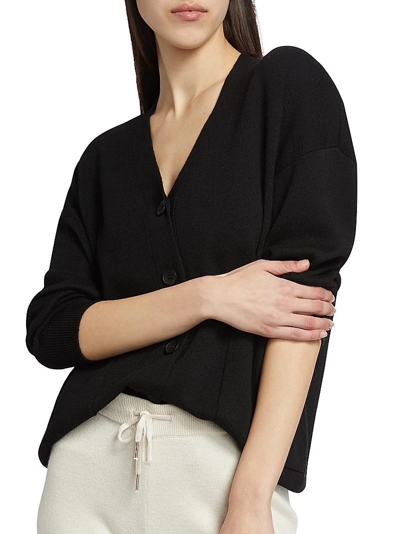Double Knit Boxy Cardigan