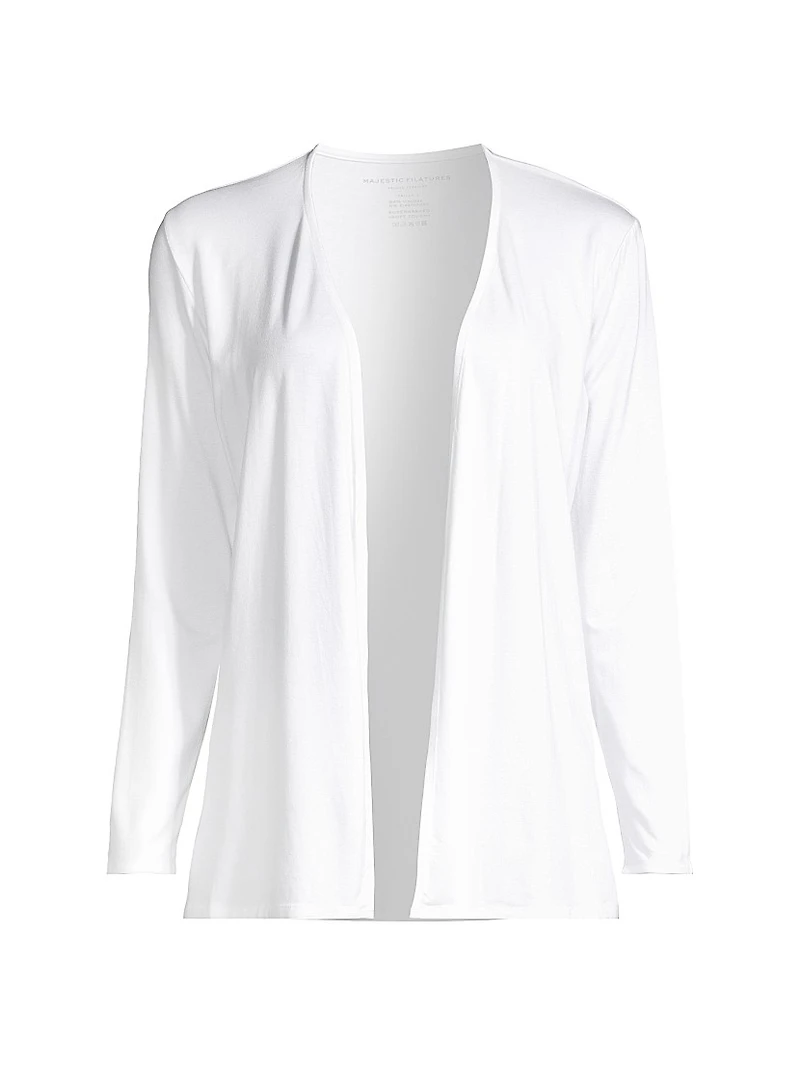 Soft Touch Knit Open Cardigan