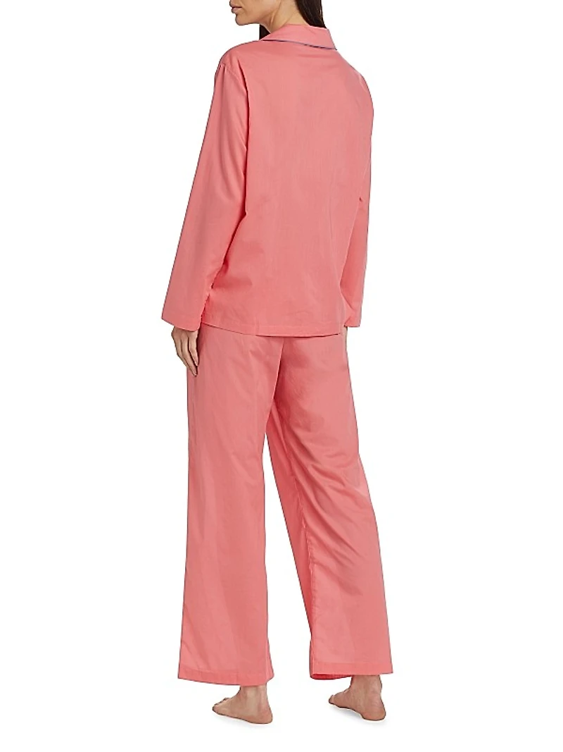 Sport Cotton Long 2-Piece Pajama Set