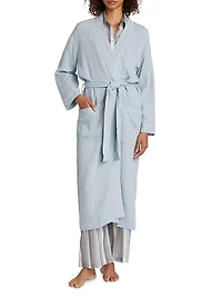 Angel Cotton Gauze Long Robe